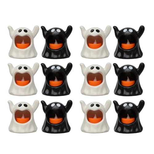 Packung Von 12 Gespenstthema Halloween Dekoration Tragbare Halloween Specter Lampe Dekoration Set Für Gruselige Umgebungdekorationen Packung Von 12 Gespenstthema Halloween Dekoration Tragbare Halloween Specter Lampe Dekoration Set Für Gruselige Umgebungdekorationen von YiQinzcxg