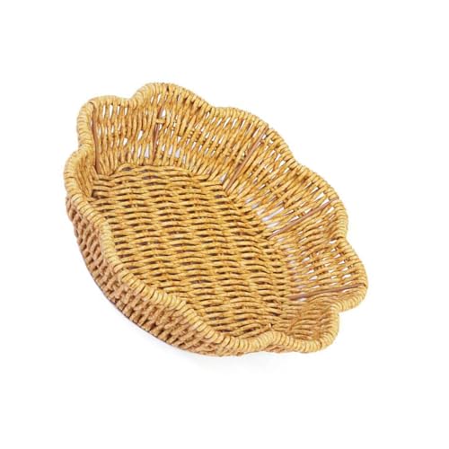 Praktischer Kunststoff Korbbrotkorb Tragbarer Künstlicher Weidengewebekorb Mit Metalldrahtrahmen Für Robuste Verwendung Praktischer Kunststoff Korbbrotkorb Tragbarer Künstlicher Weidengewebekorb Mit Metalldrahtrahmen Für Robuste Verwendung von YiQinzcxg