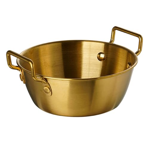 Set Von 4 Funktionalen Edelstahl Reisweinschalen Doppelohr Designs Für Einfache Handhabung Und Große Kapazität In Gold von YiQinzcxg