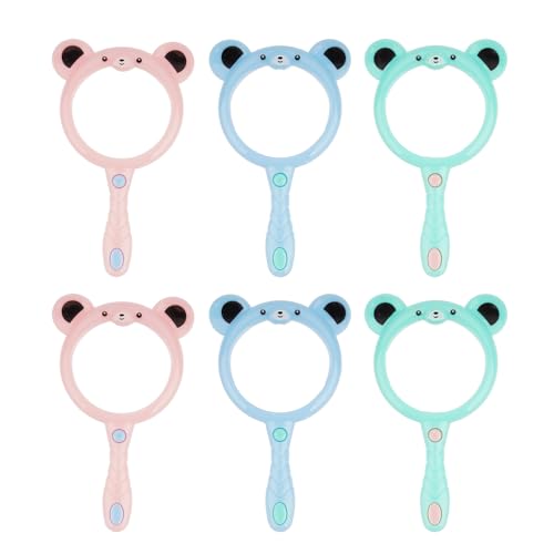 Set Von 6 Süßen Lupen 60 Mm Objektiv Bequemer Tragevergrößerung Glas Bunte Lupe Leichte Lupe Vorhandene Detailbeobachtung Set Von 6 Süßen Lupen 60 Mm Objektiv Bequemer Tragevergrößerung Glas Bunte Lupe Leichte Lupe Vorhandene Detailbeobachtung von YiQinzcxg
