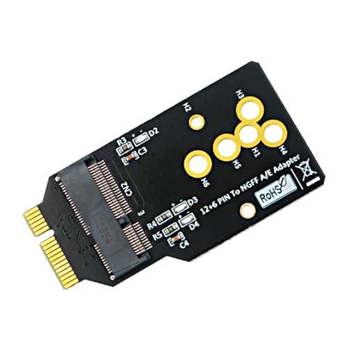 WIFI6-Modul auf 12+6-Pin-Adapter AX200/201/210 WIFI6-Modul, verbesserter Desktop-Kartenadapter, 12 + 6-polige Adapterkarte von YiQinzcxg