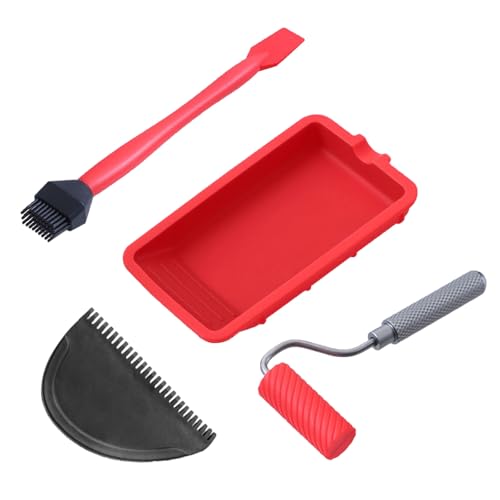 Wiederverwendbares Silikon Crafting Roller Mit Tablett Für Große Oberflächen Projekte Selbst Adhäsive Anwendung Aluminiumgriff Wiederverwendbares Silikon Crafting Roller Mit Tablett Für Große Oberflächen Projekte Selbst Adhäsive Anwendung Aluminiumgriff von YiQinzcxg