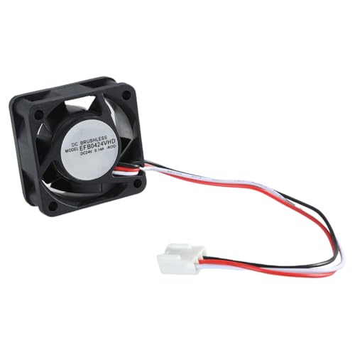 YiQinzcxg 4CM Lüfter 8000 U/min Effizienter Wärmemanagement Lüfter Mit Alarmfunktion 24V Für Elektronische Sicherheit EFB0424VHD YiQinzcxg 4CM Lüfter 8000 U/min Effizienter Wärmemanagement Lüfter Mit Alarmfunktion 24V Für Elektronische Sicherheit EFB0424VHD von YiQinzcxg
