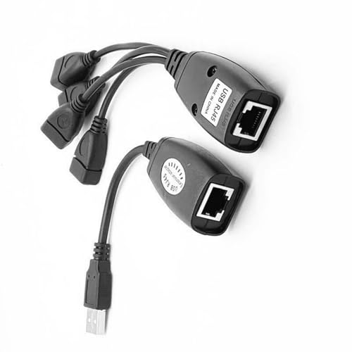 YiQinzcxg 4port USB Over CAT6 Kabel USB Ethernet Adapter Erweitert USB von YiQinzcxg