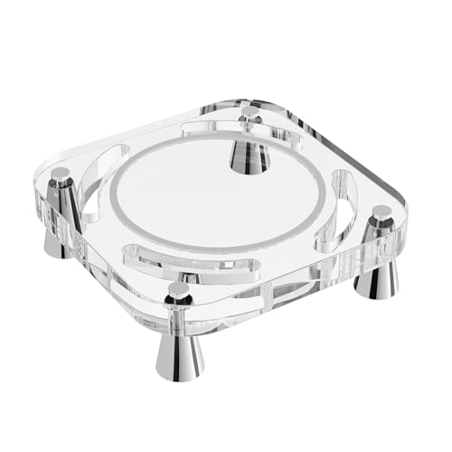 YiQinzcxg Acryl Desktop Ständer Für 2024 Vertikaler Standhalter Klarer Staubsicherer Laptophalter Kühlheizungsverzögerung von YiQinzcxg