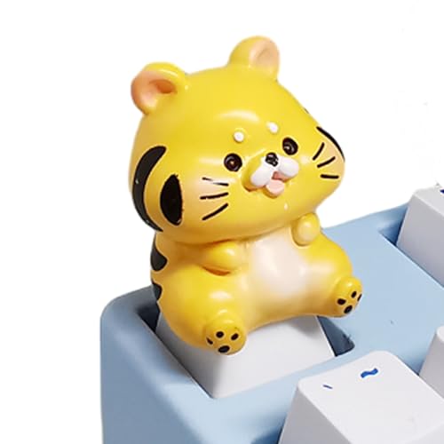 YiQinzcxg Anpassbare Schild-Tastenkappe, 3D-Tier-Harz-Tastenkappe, einzigartige mechanische Tastatur-Verbesserung, 1 x Tastenkappe von YiQinzcxg