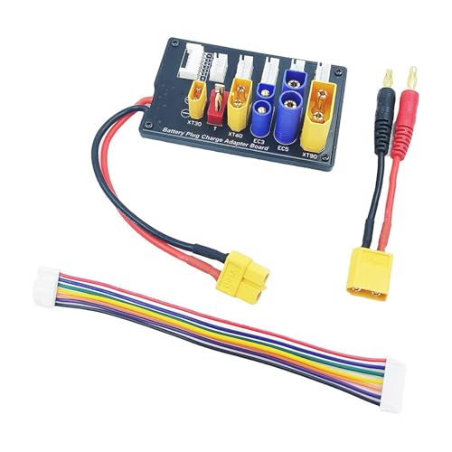 YiQinzcxg Batterie Ausgeglichene Ladeplatine Parallele Ladeplatine XT90 XT30 EC3 EC5 T Xt60 6S Batterie Balanced Adapter Board von YiQinzcxg