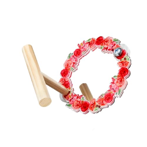 YiQinzcxg Birdcage Barsch Aussehende Brille Spielzeug Stehende Barsch Papageien Schöne Vogelkäfig Unterhaltungszubehör Für Conures Lovebirds Vogelkäfig von YiQinzcxg