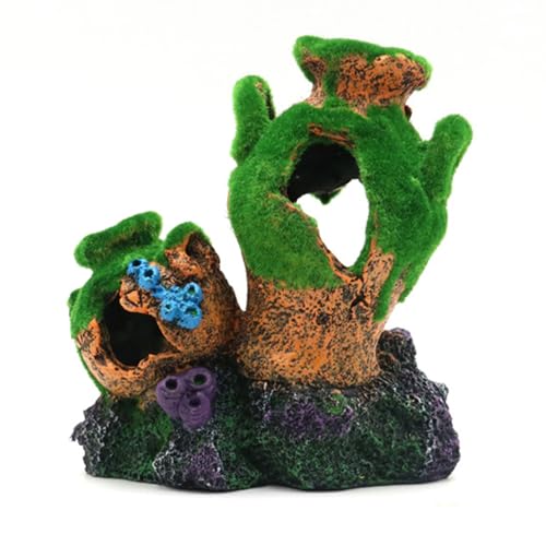 YiQinzcxg Haltbarkeit Harze Garnelenunterkunft Fässer Naturbraune Aquarien Dekoration Für Sichere Und Komfortable Lebensräume Aquarien Ornamente von YiQinzcxg