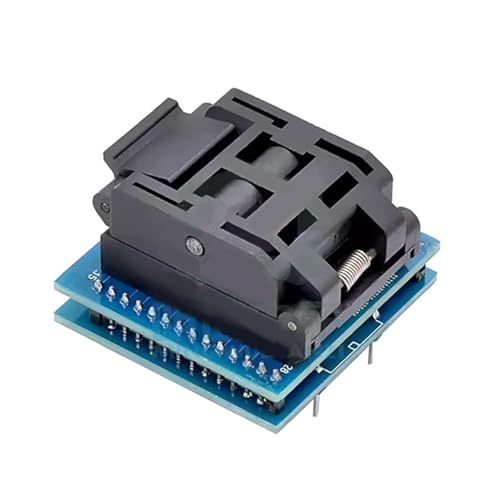 YiQinzcxg Haltbarkeit TQFP32 Bis DIP28 Adapterwandler Sitze Chip Test Socket Für Elektronikingenieure Und Enthusiasten YiQinzcxg Haltbarkeit TQFP32 Bis DIP28 Adapterwandler Sitze Chip Test Socket Für Elektronikingenieure Und Enthusiasten von YiQinzcxg