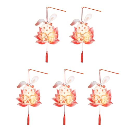 YiQinzcxg Handwerkliche Papierlampe Set Mit Blumenmuster Chinesische Retros Stile Bastelmittel Für Festival Anlass Und Geschenke Craft Lanmp Set Geschenk von YiQinzcxg