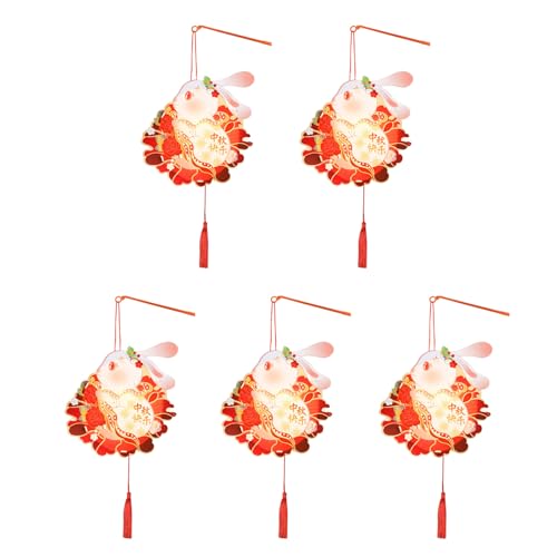 YiQinzcxg Handwerkliche Papierlampe Set Mit Blumenmuster Chinesische Retros Stile Bastelmittel Für Festival Anlass Und Geschenke Craft Lanmp Set Geschenk von YiQinzcxg
