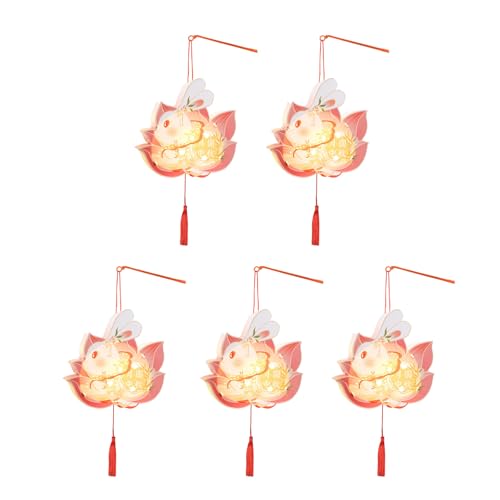 YiQinzcxg Handwerkliche Papierlampe Set Mit Blumenmuster Chinesische Retros Stile Bastelmittel Für Festival Anlass Und Geschenke Craft Lanmp Set Geschenk von YiQinzcxg