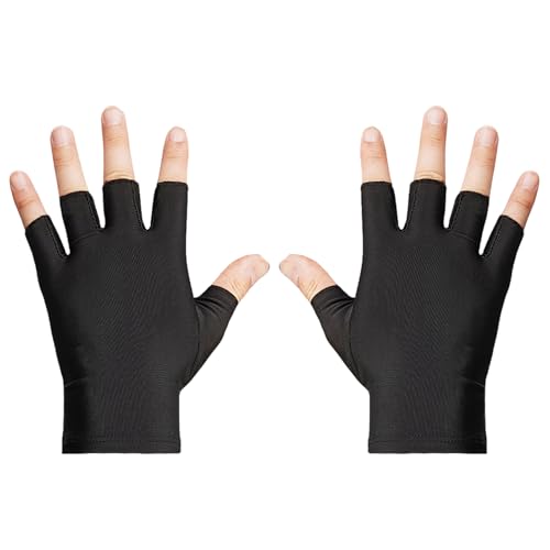 YiQinzcxg Hohe Elastizität Berührender Bildschirm Seidenkühlung Fingerlose Radsporthandschuhe Zum Angeln Beim Angeln Verbesserte Sicherheit Unisex Sporthandschuhe von YiQinzcxg