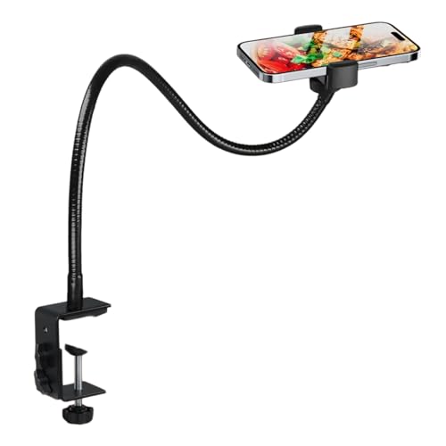 YiQinzcxg Tablet Ständer Verstellbar Faltbar Tablet Ständer Mit Flexiblen Metallarmen 360-Grad Drehung Für Handy Tablet von YiQinzcxg