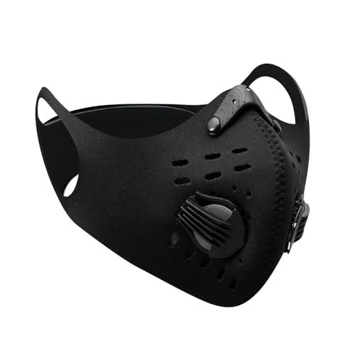 Zyklingmaske Aktive Kohlenstofffiltermaske Atemungsventile Schutzzyklus Mit Filter Für Motorradstaub Gesichtsabdeckung Halbe Gesichtssportarten Zyklingmaske Aktive Kohlenstofffiltermaske Atemungsventile Schutzzyklus Mit Filter Für Motorradstaub Gesichtsabdeckung Halbe Gesichtssportarten von YiQinzcxg