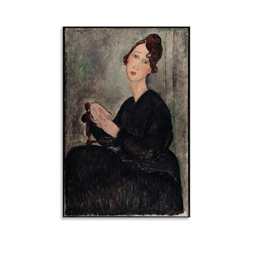 YiQuSoft Amedeo Modigliani Dedie Hayden, 1918 Poster, Wandkunst, Gemälde, Leinwand, Wohnzimmerdrucke, Schlafzimmer, Dekoration, Kunstwerke, 60 x 90 cm YiQuSoft Amedeo Modigliani Dedie Hayden, 1918 Poster, Wandkunst, Gemälde, Leinwand, Wohnzimmerdrucke, Schlafzimmer, Dekoration, Kunstwerke, 60 x 90 cm von YiQuSoft
