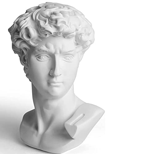 YiYFiT Resin Bust Statue Figur,6" 15cm Griechische Mythologie David Bust Sculpture Figur für Home Ornament Büro Bücherregal Dekor Skizze Praxis DIY Kunst Geschenk-David YiYFiT Resin Bust Statue Figur,6" 15cm Griechische Mythologie David Bust Sculpture Figur für Home Ornament Büro Bücherregal Dekor Skizze Praxis DIY Kunst Geschenk-David von YiYFiT