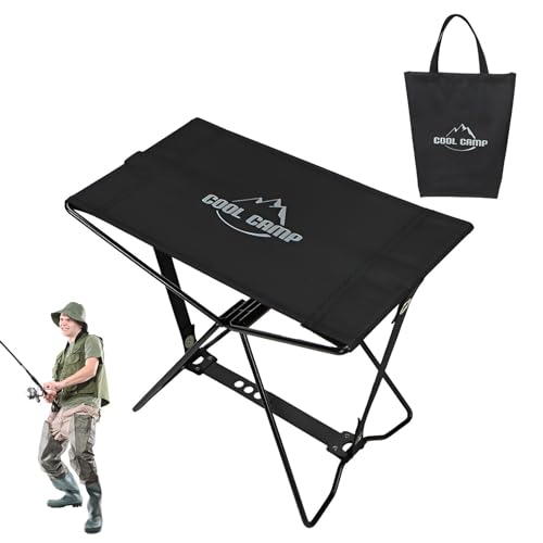 Yianyal Faltbarer Campingstuhl, tragbarer Stuhl, super kompakt, ultraleicht, kleine Größe zum Wandern, Strand, Camping, Angeln von Yianyal