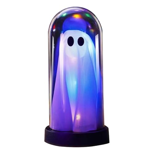 Yianyal Halloween Leuchtgeist - -Stil Schlafzimmer Leuchtender Stehender Geist | Schauriger Halloween Schmuck, Dekogespenst Für Party Kaminsims Küche Escape Room Tische Festival Innenbereich Yianyal Halloween Leuchtgeist - -Stil Schlafzimmer Leuchtender Stehender Geist | Schauriger Halloween Schmuck, Dekogespenst Für Party Kaminsims Küche Escape Room Tische Festival Innenbereich von Yianyal