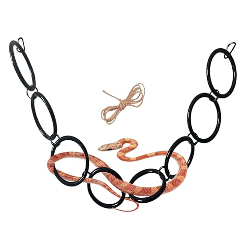 Yianyal Klettertoy Für Schlangen - Schlangenklettergerüst,Zubehör Für Haustiere Terrarium Wohnzimmer Schlafzimmer Zoo Glasbehälter von Yianyal