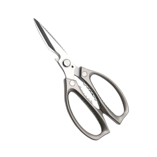 Yianyal Küchenschere | Edelstahl Schneidwerkzeug - Vielseitige Schere Für Nähen Stoff Papier Küche Salat Fleischzubereitung Garten Geflügel Basteln Haushalt von Yianyal