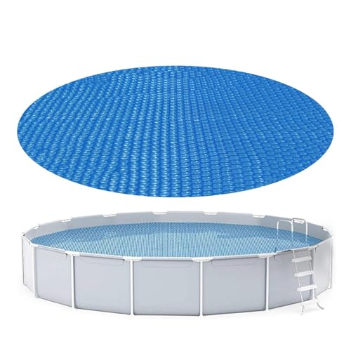 Yianyal Solardecke Für Pool,Solar Plane Für Eingelassene Pools Mit Luftpolster Isolierplane | Schwimmende Wärmeschutzmatte UV Schutz Staubdicht Für Pools Garten Outdoor Winter Sommer Spa von Yianyal