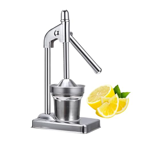 Yianyal Zitronenpresse | Hand Saftpresse Obst Entsafter,Edelstahl Zitruspresse Extraktor Für Wassermelone Orange Limette Grapefruit Für Zuhause Büro Yianyal Zitronenpresse | Hand Saftpresse Obst Entsafter,Edelstahl Zitruspresse Extraktor Für Wassermelone Orange Limette Grapefruit Für Zuhause Büro von Yianyal