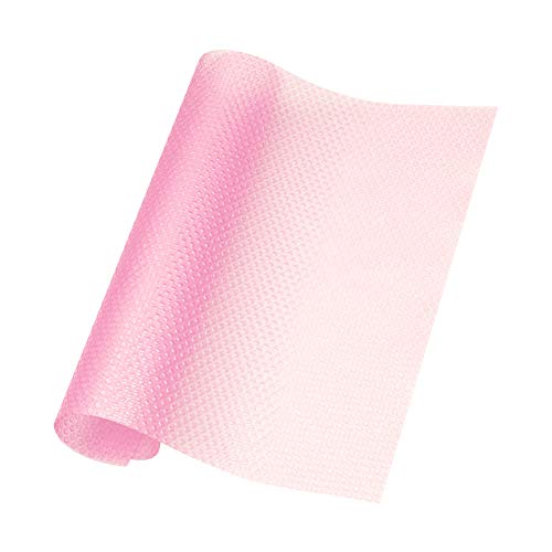 Yicae 10 Stück Kühlschrankmatten Kühlschrankmatten antibakteriell rutschfest waschbar DIY Schubladen Matten Kühlschrank Basis Kissen Platzsets Untersetzer Küchenpads (Pink) von Yicare