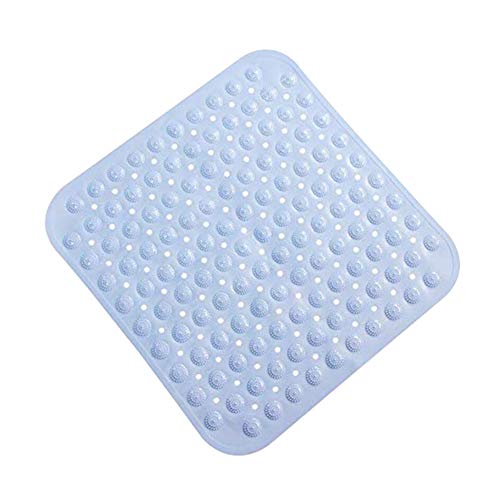 Yicare Duschmatte 48 x 48 cm ? Antirutschmatte für die Duschwanne mit extra starkem Halt ? BPA-frei ? Hochwertige Duscheinlage aus geruchsfreiem PVC. (Blau) von Yicare