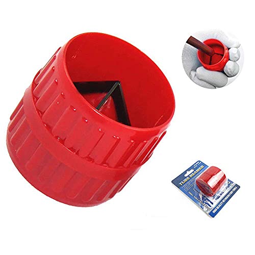 Yicare Rohrentgrater Innen und Au ßen Universal Rohrreibahle Rohrschneider, für 5mm-38mm Kunststoffkörper,RCT-208 Rot Yicare Rohrentgrater Innen und Au ßen Universal Rohrreibahle Rohrschneider, für 5mm-38mm Kunststoffkörper,RCT-208 Rot von Yicare