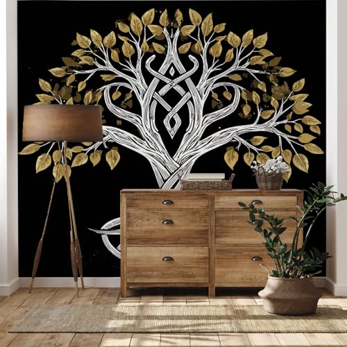 Yidbhsse Zweig Botanisch Tapete 150x100 cm, Baum Pflanzen Vliestapete Wasserfest, Modern Kunst Fototapete 3d, Wandtapete Wohnzimmer, Abwaschbare Wallpaper Motivtapeten Schlafzimmer Yidbhsse Zweig Botanisch Tapete 150x100 cm, Baum Pflanzen Vliestapete Wasserfest, Modern Kunst Fototapete 3d, Wandtapete Wohnzimmer, Abwaschbare Wallpaper Motivtapeten Schlafzimmer von Yidbhsse