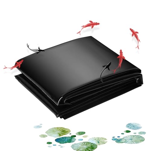 Yidelchon Teichfolie 1 X 1 M, 4 X 5 M, 6 X 8 M, 12 X 12 M, 0,12 Mm Stärke Schwarze HDPE-Folien, Fischteichauskleidung Für Teiche, Brunnen, Wasserfälle Und Wassergärten Im Freien (Size : 2x2m/7x7ft) Yidelchon Teichfolie 1 X 1 M, 4 X 5 M, 6 X 8 M, 12 X 12 M, 0,12 Mm Stärke Schwarze HDPE-Folien, Fischteichauskleidung Für Teiche, Brunnen, Wasserfälle Und Wassergärten Im Freien (Size : 2x2m/7x7ft) von Yidelchon