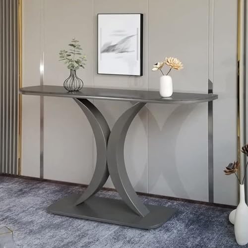 Leichter Luxus-Verandaschrank, Home View-Plattform, moderner minimalistischer Flurschrank, italienischer Steinplatten-Verandatisch, moderner Konsolen-Akzenttisch(F,80x30x80cm/31.5X13.8X31.5in) von Yidlkecqey