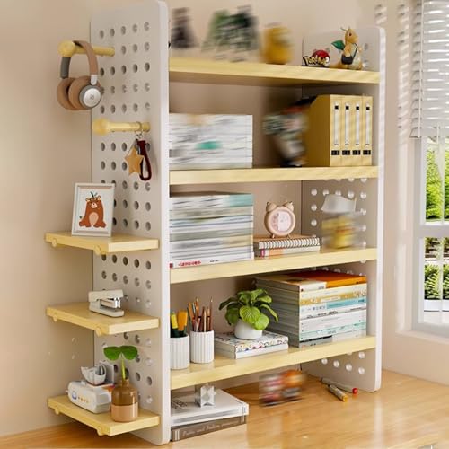 Yidlkecqey Schreibtischaufsteller für Studentenwohnheim, Holzregal für den Schreibtisch, Mehrzweck-Bücherregal, Schreibtisch-Bücherregal für Studentenwohnheim(Light Walnut,50x20x60cm/19.7x7.9x23.6in) Yidlkecqey Schreibtischaufsteller für Studentenwohnheim, Holzregal für den Schreibtisch, Mehrzweck-Bücherregal, Schreibtisch-Bücherregal für Studentenwohnheim(Light Walnut,50x20x60cm/19.7x7.9x23.6in) von Yidlkecqey