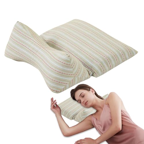 Yidueace Buchweizen Nackenkissen - Buchweizenhülsen-Kissen Zum Schlafen,Ergonomisches Unisex Kissen Für Reise Büro Zuhause Auto Flugzeug Yidueace Buchweizen Nackenkissen - Buchweizenhülsen-Kissen Zum Schlafen,Ergonomisches Unisex Kissen Für Reise Büro Zuhause Auto Flugzeug von Yidueace