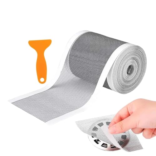 Yidueace Dusche Abfluss Haarefänger,Duschabfluss Haarsieb Sticker - Schneidbarer Bodenablauf Sieb Abdeckung Für Bad Waschküche Boden Wanne Spüle Küche Hotel von Yidueace