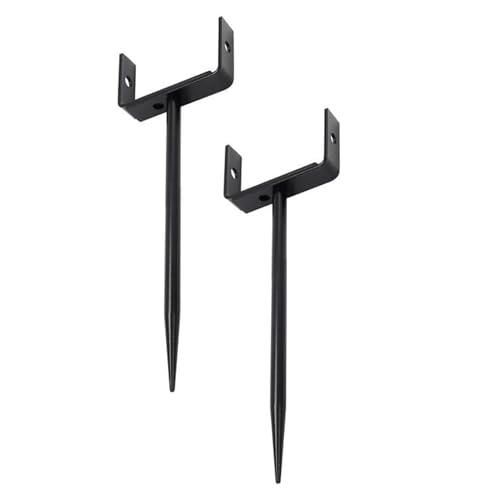 Yidueace Fallrohrhalter | Outdoor Regenfallrohr Pflock | Verstellbare Abflussrohr Stützhalterung Für Hausdach Vordach Boden Außenbereich von Yidueace