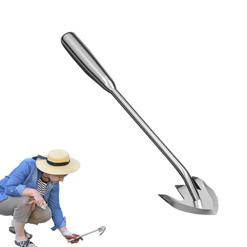 Yidueace Grass Remover Tool - Rostfreier Unkrautstecher | Handliches Gartengerät Zum Graben & Pflanzen Für Rasen- Garten- & Hofpflege Für Erwachsene & Senioren Yidueace Grass Remover Tool - Rostfreier Unkrautstecher | Handliches Gartengerät Zum Graben & Pflanzen Für Rasen- Garten- & Hofpflege Für Erwachsene & Senioren von Yidueace