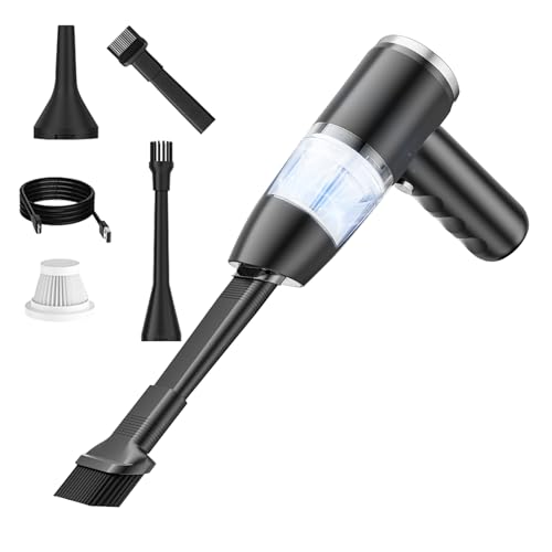 Yidueace Handheld Auto Staubsauger,Tierhaarentferner | Kabellos Tragbar Wiederaufladbar Leistungsstark Saugen Luftgebläse für Auto Teppich Haushalt Haustier Boden Yidueace Handheld Auto Staubsauger,Tierhaarentferner | Kabellos Tragbar Wiederaufladbar Leistungsstark Saugen Luftgebläse für Auto Teppich Haushalt Haustier Boden von Yidueace