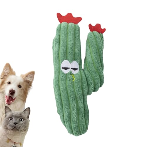 Yidueace Katzen Kauspielzeug,Interaktives Katzenminze Spielzeug - Realistische Kakteenform Knabberresistente Süße Plüschpuppe Zur Beruhigung Yidueace Katzen Kauspielzeug,Interaktives Katzenminze Spielzeug - Realistische Kakteenform Knabberresistente Süße Plüschpuppe Zur Beruhigung von Yidueace