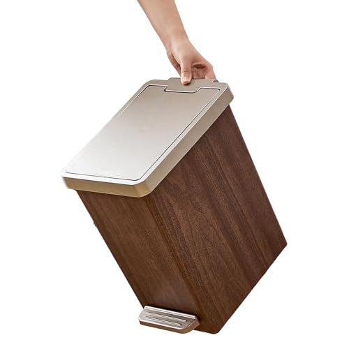 Yidueace Küchenmülleimer Mit Deckel,Bad Mülleimer Mit Deckel Und Fußpedal | Schlank Geruchsneutral Abfalleimer Für Schlafzimmer Badezimmer Büro Wohnzimmer Yidueace Küchenmülleimer Mit Deckel,Bad Mülleimer Mit Deckel Und Fußpedal | Schlank Geruchsneutral Abfalleimer Für Schlafzimmer Badezimmer Büro Wohnzimmer von Yidueace