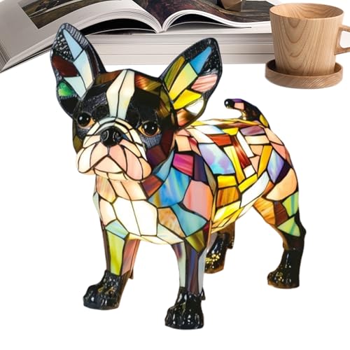 Yidueace LED Tischleuchten Hunde | LED Dekolampe im Hundedesign | Nachttischlampe Aus gefärbtem Harz Für Schlafzimmer Wohnzimmer Badezimmer Yidueace LED Tischleuchten Hunde | LED Dekolampe im Hundedesign | Nachttischlampe Aus gefärbtem Harz Für Schlafzimmer Wohnzimmer Badezimmer von Yidueace