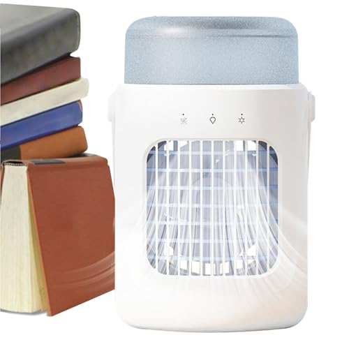 Yidueace Persönliches Kühlgerät | Kompaktklimagerät Personal | 3 Stufen Einstellbare Kühlung Mit 600ml Wassertank Für Zuhause Camping Innenbereich von Yidueace