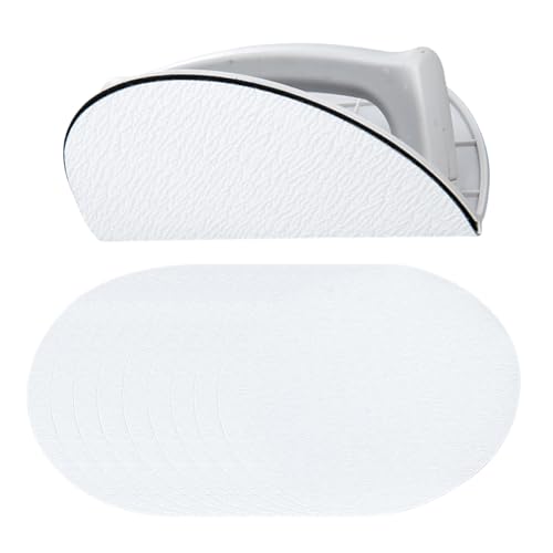 Yidueace Schleifwerkzeuge, Eckenschleifer, Halbrund Ergonomisch Selbstklebendes Schleifpapier Für Glas Wand Schrank Holz Beton Fliese Boden Möbel Leiste Yidueace Schleifwerkzeuge, Eckenschleifer, Halbrund Ergonomisch Selbstklebendes Schleifpapier Für Glas Wand Schrank Holz Beton Fliese Boden Möbel Leiste von Yidueace