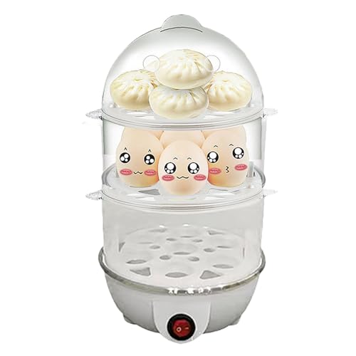 Yidueace Schneller Eierkocher | 3-Etagen Eierkocher Mit Automatikfunktion | Multifunktionaler Dampfgarer Für Eier Und Mehr Yidueace Schneller Eierkocher | 3-Etagen Eierkocher Mit Automatikfunktion | Multifunktionaler Dampfgarer Für Eier Und Mehr von Yidueace