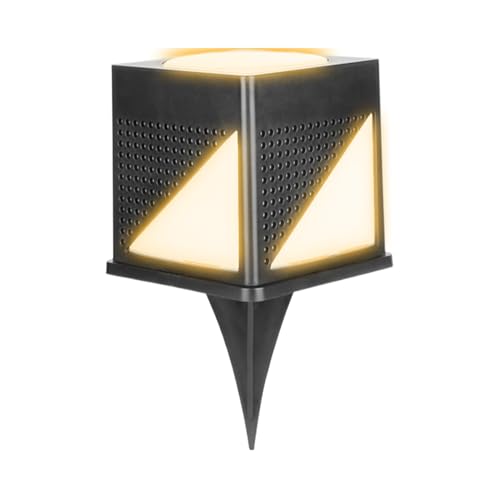 Yidueace Solarsäulenleuchten,Solarsäulenleuchten für den Außenbereich, Wasserdichte Solarlaternenleuchte, Solar-Pfostenleuchten für den Außenbereich, quadratische LED-Säulenleuchte mit 800 mAh für die Yidueace Solarsäulenleuchten,Solarsäulenleuchten für den Außenbereich, Wasserdichte Solarlaternenleuchte, Solar-Pfostenleuchten für den Außenbereich, quadratische LED-Säulenleuchte mit 800 mAh für die von Yidueace