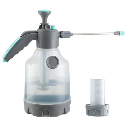 Yidueace Sprühflasche Mit Pumpe | 3L Rasen Garten Drucksprüher mit Pumpe | Großvolumiger Wassertank mit ausziehbarer Sprühstange und integrierter Handgießkanne für Pflanzen, und von Yidueace