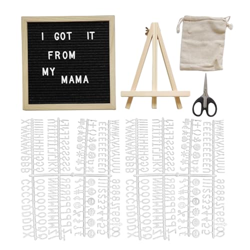 Yidueace Tafel Mit Wechselbaren Buchstaben | Nachrichten Tafel - Holzrahmen Pinnwand 25x25cm Rustikale für Schule Kita Events Geburtstag Weihnachten Yidueace Tafel Mit Wechselbaren Buchstaben | Nachrichten Tafel - Holzrahmen Pinnwand 25x25cm Rustikale für Schule Kita Events Geburtstag Weihnachten von Yidueace