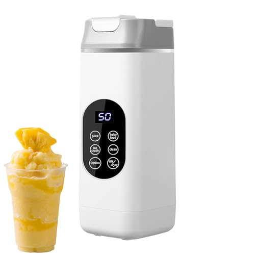 Yidueace Tragbarer Mixer Wiederaufladbar - USB Mixbecher Für Smoothies,Küchenhelfer Für Getränke Zubereitung Sport Saft Sommer Zuhause Tisch Nahrung Yidueace Tragbarer Mixer Wiederaufladbar - USB Mixbecher Für Smoothies,Küchenhelfer Für Getränke Zubereitung Sport Saft Sommer Zuhause Tisch Nahrung von Yidueace